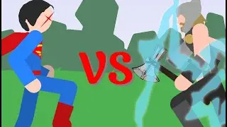Superman Vs Thor (Stick Nodes)
