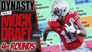 ROOKIE MOCK DRAFT - 4 Round 2023 Dynasty Rookie Mock Draft - Dynasty Fantasy Football MOCK DRAFT