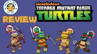 Teenage Mutant Ninja Turtles Build-a-Bear TMNT Dolls Review - New Flip Faces