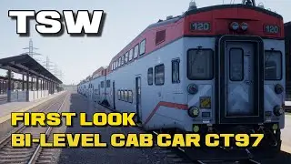Bi Level Cab Car Introduction  No Commentary Train Sim World