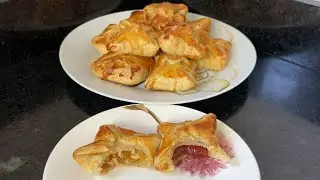 TROUXINHA FOLHADA DE ABACAXI E GOIABADA