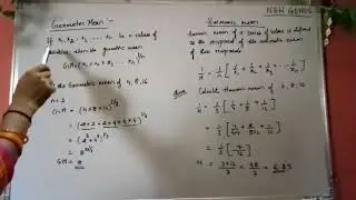 GEOMETRIC AND HARMONIC MEAN