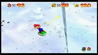 Super Mario 64 [4K] - Remaining RA - Cool Shell Ride for Golden Coins [NC]