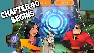 Disney Heroes Battle Mode CHAPTER 40 BEGINS + YELLOW UNLOCKED Gameplay Walkthrough - iOS / Android