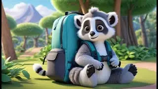 The Curious Lemur Opened the Backpack | Fun Nursery Rhymes for Kids