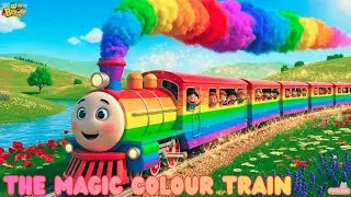 The Magic Colour Train | Fun Nursery Rhymes & Kids Songs 🐝🚌🎶 | Bee TV