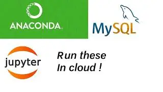 How to run mysql in Anaconda Cloud with Python #cloudcomputing #anaconda #mysql