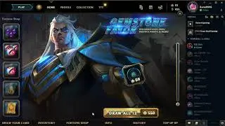 Gemstone Favor and 1 Hextech Chest opening