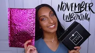 IPSY & BOXYCHARM UNBOXING & TRY ON | November 2018 | CassieThatGirl