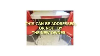 Retro Cherry Red Kitchen Formica Chrome Table Vinyl Chairs Mid Century