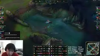 HLE CHOVY SHOWCASES A COOL YONE VS ZOE INTERACTION | Doublelift