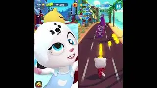 Talking Tom Hero Dash Tom Gold Run- Reverse All Angela&rsquo;s Hero (Polar Bear Angela, Ladybug Angela)