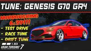 GT7 - Tune: Genesis G70 GR4 - Gran Turismo 7 - 1.63