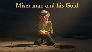 The Miser and His Gold | Moral Story in urdu | Life Lesson