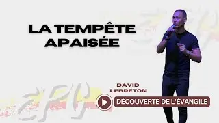 La temp&ecirc;te apais&eacute;e - David LEBRETON