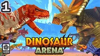 Minecraft Dinosaur Arena Ep. 1 - w/ Embily & MrMadSpy