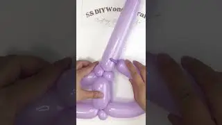 How to Make a Balloon Fairy Wand in 60 Seconds! #diy #balloonart #balloon #howto #craft #handmade