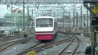 東武200系　りょうもう　201f　204f　館林駅