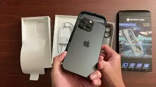 Put case on, iPhone 16 Pro Max CASE Waterproof Shockproof Dustproof Screen Protector SPORTLINK LT8