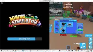 Дюп в Mining Simulator | ROBLOX