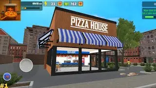 محاكي مطعم البيتزا #1 : فتحت مطعم بيتزا اسطوري 😊😊🍕🍕| PIZZA TOWN STORY