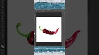 Spicy Chilli Text Effect in Photoshop | Text Manipulation Tutorial #ChilliText #photoshopshorts