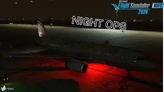 MSFS | Ночной рейс на A320 Ахмедабад &rarr; Абу-Даби ✈️ Полное управление воздушным движением (SayInte...