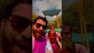 Rangeen Holi 2023 #holi #colors #wavepool #pichkari #water #lifeiscolorful