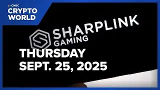 Crypto treasury SharpLink Gaming to put shares on Ethereum amid tokenization boom: CNBC Crypto World