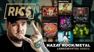 Hazai rock/metal lemezmustra - 2025/1.