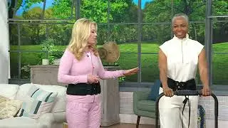 Power Wearhouse Adjustable Weighted Fitness Belt 5lbs on QVC