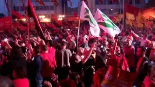 Central election rally of the ruling Macedonian VMRO DPMNE party