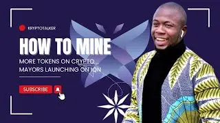 HOW TO MINE MORE TOKENS ON CRYPTO MAYORS LAUNCHING ON ICE NETWORK  BLOCKCHAIN