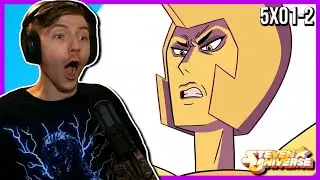 WAS IT YELLOW?!? | Steven Universe 5x01-2 Reaction