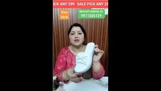 🚨🚨 PRICE DROP ALERT 🚨🚨💣 PICK ANY @ 299 💣👠 Ladies Footwear LIVE📲 WhatsApp: 9971500129