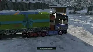 ETS 2 V 1.57 TruckersMP Winterland Fahren