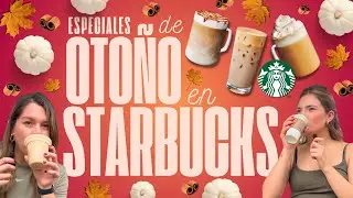OTOÑO en STARBUCKS 🍂, probámos los lattes MÁS DELICIOSOS (Parte 1)✨