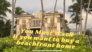 Find out!...How much is a beachfront home in Naples, Florida, right now?❓😱
