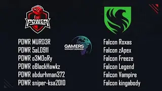 GWB 1st BOCW CHAMPIONSHIP FINAL  FALCONS vs POWER