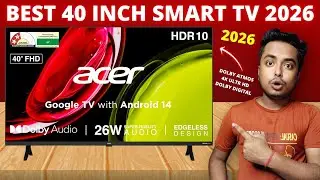 Top 3 Best 40 Inch Smart TV 2026 | Best Smart TV 40 Inch | Best 43 Inch 4K TV | Best 43 Inch TV🔥