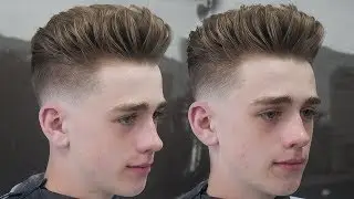 CLASSIC SLICK BACK HAIRCUT TUTORIAL || HOW TO DO A LOW FADE