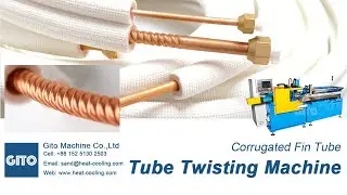 AC Insulation Corrugated Flexible Copper Tube Forming Machine