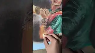 Elegance in motion ✨ #softpasteldrawing #realism #art #a4 #classicaldance #dance