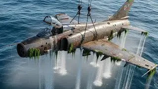 Abandoned Fighter Jet & Helicopters: Total Restoration &ndash; From Deep Sea to the Sky