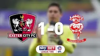 Exeter City 1 Lincoln City 0 (19/8/17) EFL Sky Bet League Two highlights