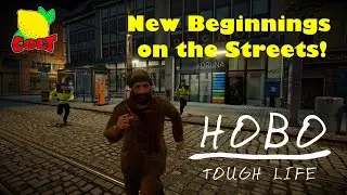 Continuing to build our Hobo Empire! Survival Crafting l Hobo: Tough Life Gameplay Ep.2