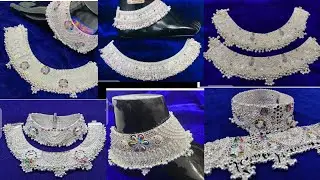 Bridal Payal design collection || Bridal silver anklets designs images || Payal ka design idea 2022