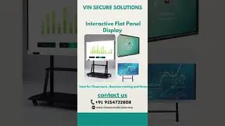 Interactive Flat Display Panel - Unleashing the Power of Visual Learning