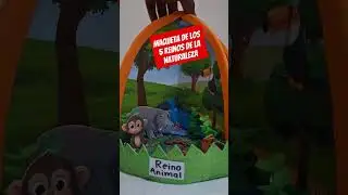 maqueta 5 reinos de la Naturaleza