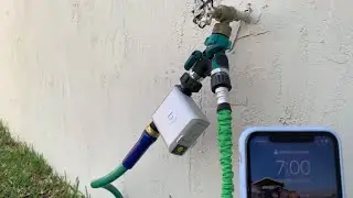 B-Hyve Orbit Smart Faucet Timer and Wi-Fi Hub 3 minute unboxing Hardware Setup and App Setup
